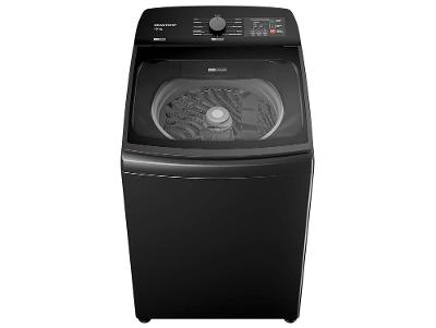 Lavadora de Roupas Brastemp 16kg Cesto Inox 4 Programas de Lavagem Cinza BWF16A9