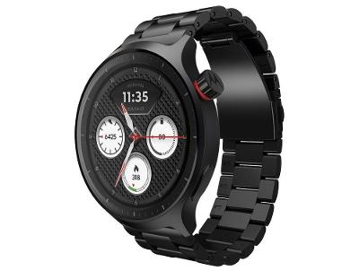 Smartwatch Motorola Moto Watch 47mm Pulseira Preta Bluetooth