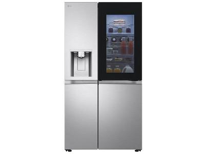 Geladeira/Refrigerador LG Smart Frost Free Side by Side Inox Look 628L GC-X267GL5P Bivolt