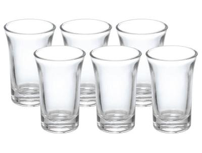 Jogo de Copos de Vidro de Shot 40ml 6 Peças Hauskraft CPDS018