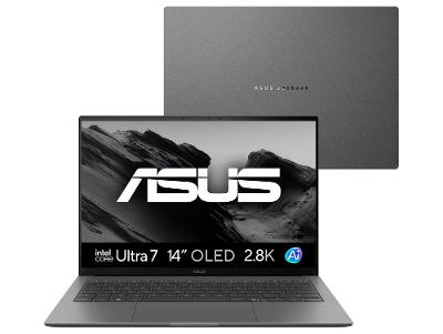 Notebook ASUS Zenbook S14 Intel Core Ultra 7 16GB RAM 512GB SSD 14" Touch Windows 11 UX5406AA-SU308W