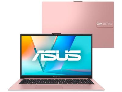 Notebook ASUS Vivobook Go 15 E1504FA-BQ5313WS AMD Athlon 4GB RAM 128GB SSD 15,6" Full HD Windows 11 Microsoft 365 Personal Office 90NB0ZR5-M07ED0 Rosa