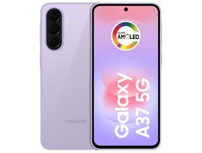 Celular Samsung Galaxy A37 128GB 5G 6GB RAM Lavanda 6,7" Câm Tripla + Selfie 12MP