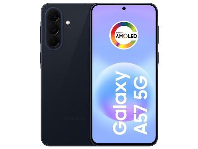 Celular Samsung Galaxy A57 256GB 5G 8GB RAM Azul Escuro 6,7" Câm Tripla + Selfie 12MP