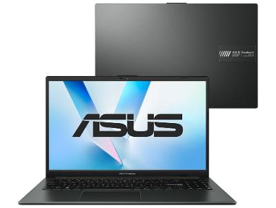 Notebook ASUS Vivobook Go 15 E1504FA-BQ5312WS AMD Athlon 4GB RAM 128GB SSD 15,6" Full HD Windows 11 Microsoft 365 Personal Office 90NB0ZR2-M07EC0 Preto