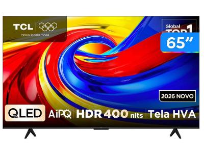 Smart TV 65" TCL 4K UHD QLED 65P7L Google TV 2026