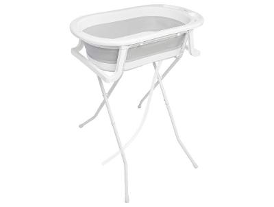 Banheira de Bebê Dobrável Cosco Kids Drippy Branca 35L