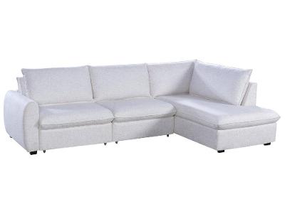Sofá-cama 3 Lugares Retrátil Linho Solar Sereno 3892