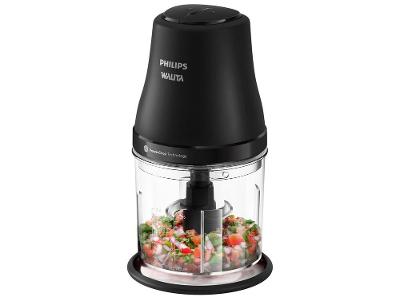 Mini Processador Philips Walita HR1501/09 450W Preto
