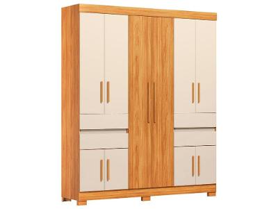 Guarda-roupa Casal com Sapateiro 4 Gavetas 10 Portas Demóbile Vizanno