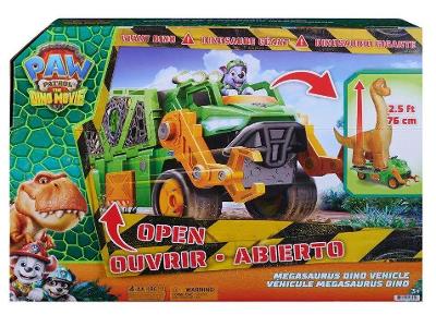Carrinho Patrulha Canina Veículo com Megasaurus