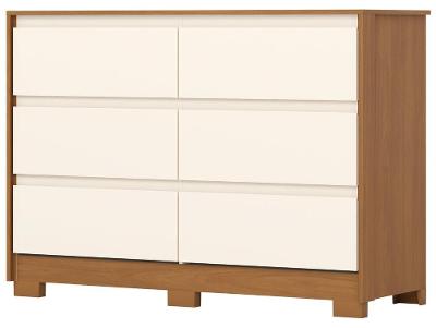 Cômoda 6 Gavetas Móveis Henn Ravenna