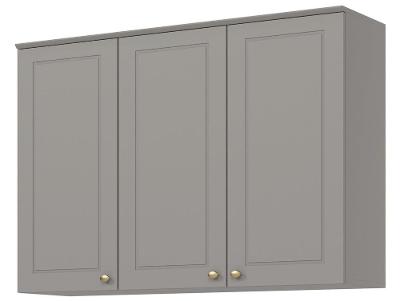 Armário de Cozinha Aéreo MDF Móveis Henn Americana 3 Portas 120x83cm