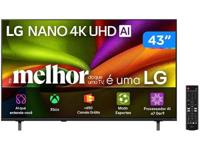 Smart TV 43" LG 4K Ultra HD Nano LED 43NU850BPSA WebOS 26 2026