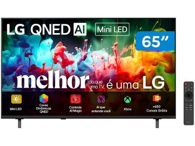Smart TV 65" LG 4K Ultra HD QNED Mini LED 65QNED70BSA WebOS 26 2026