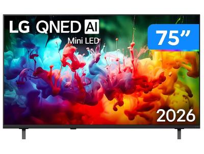 Smart TV 75" LG 4K Ultra HD QNED Mini LED 75QNED70BSA WebOS 26 2026