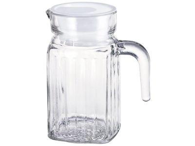 Jarra de Vidro com Tampa 600ml Transparente Hauskraft Esme