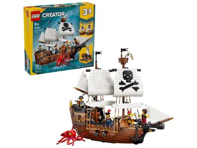 LEGO Creator 3 em 1 Navio Pirata Icônico