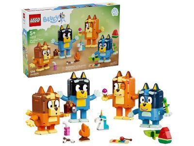 LEGO Bluey Família Bluey de Blocos