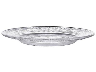 Prato Raso de Vidro Transparente Redondo 17,5cm Hauskraft Turim