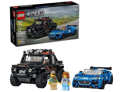 LEGO Speed Champions Jaguar Project 7 e Land Rover