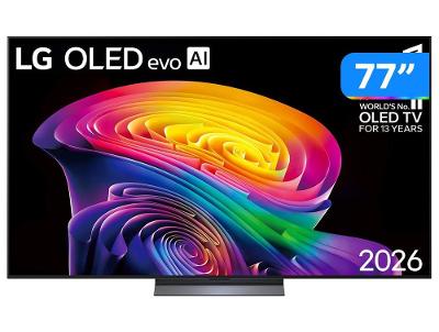 Smart TV 77" LG 4K Ultra HD OLED OLED77C6PSA WebOS 26 2026