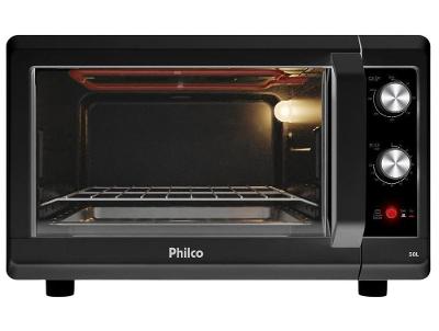 Forno Elétrico de Bancada Philco Autolimpante 50L Preto PFE56A