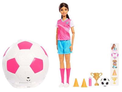 Boneca Barbie Career Burst Jogadora de Futebol