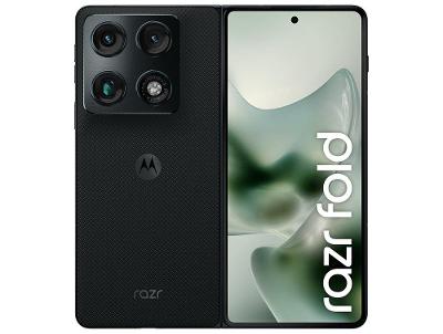 Smartphone Motorola Razr Fold 1TB 5G 16GB RAM + 16GB RAM Boost Inteligente Preto Tela 6,6" e 8,1" Câm. Tripla Selfie de 20MP e 32MP