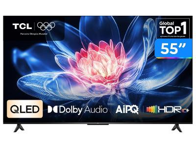 Smart TV 55" TCL 4K UHD QLED 55T6C Google TV 2026
