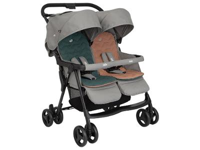 Carrinho de Bebê Gêmeos Joie Aire Twin 0 a 15kg
