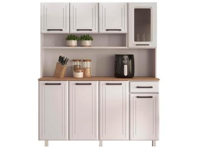 Armário de Cozinha Aço Telasul Liz 8 Portas 1 Gavetas 140x175,5cm