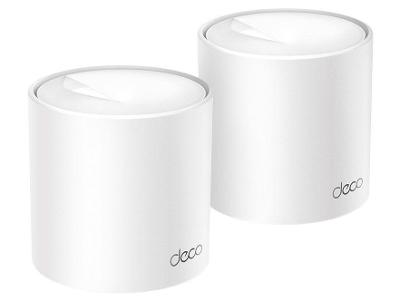 Kit Roteador Mesh AX1500 Deco X10 1201Mbps Wi-Fi 6 2 Unidades