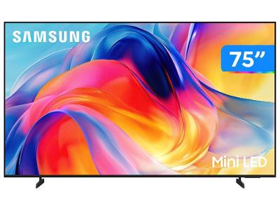 Smart TV 75" Samsung 4K UHD Mini LED M75H One UI Tizen UN75M75HAGXZD 2026
