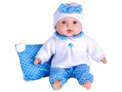 Boneca Baby Moments Reborn com Travesseiro