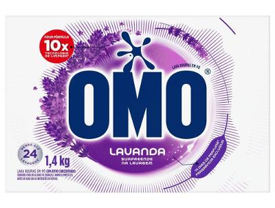 Sabão em Pó Omo Lavanda 1,4kg