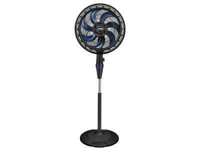 Ventilador de Coluna Arno X-treme 7 VE7C 40cm 7 Pás 3 Velocidades Preto e Azul Escuro