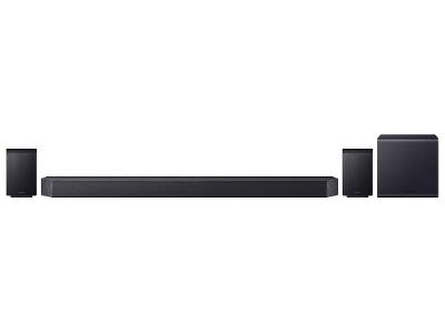 Soundbar Samsung HW-Q990H 11.1.4 Canais Wi-Fi Bluetooth com Subwoofer 756W Preto