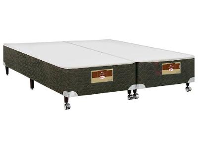 Base Cama Box Queen Castor 27x158x198cm Silver Star