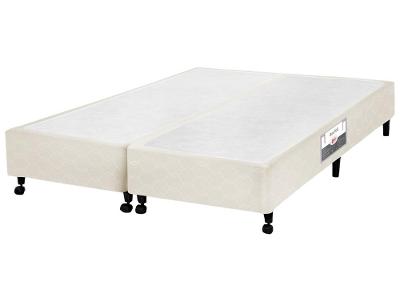 Base Cama Box Queen Castor 27x158x198cm Poli