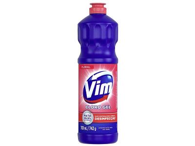 Cloro Gel Vim Same Aditivado Floral - 700ml