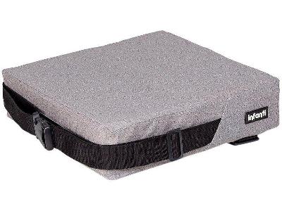 Assento para Cadeira 35x35cm Infanti Mangiare Cinza