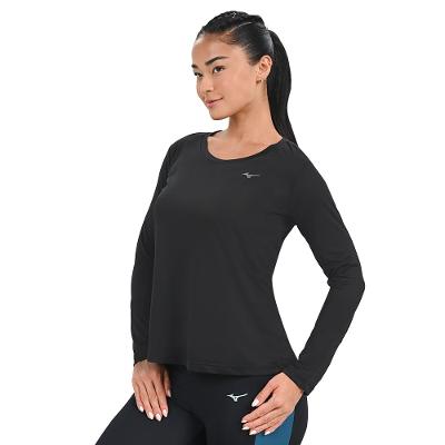 Camiseta Manga Longa de Corrida Feminina Mizuno Nirvana