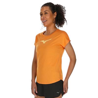 Camiseta de Corrida Feminina Mizuno Spark Big Logo