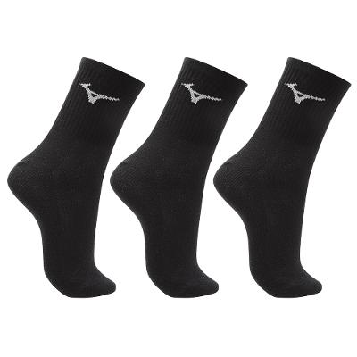 Kit Meia Cano Médio Mizuno Basic tam. 39-44 - Pacote com 3 pares