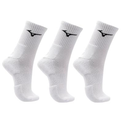 Kit Meia Cano Médio Mizuno Prime tam. 33-38 - Pacote com 3 pares