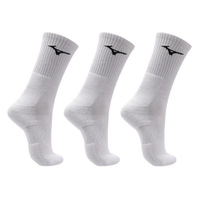 Kit Meia Cano Alto Mizuno Prime tam. 33-38 - Pacote com 3 pares