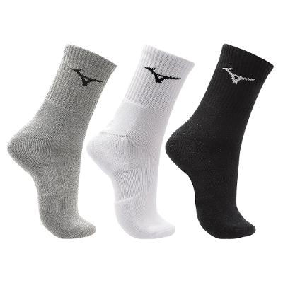 Kit Meia Cano Médio Mizuno Prime tam. 33-38 - Pacote com 3 pares