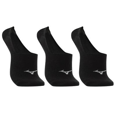 Kit Meia Cano Invisível Mizuno Basic tam. 33-38 - Pacote com 3 pares