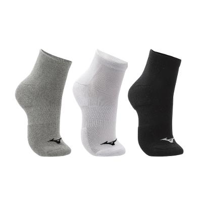 Kit Meia Cano Curto Mizuno Prime tam. 33-38 - Pacote com 3 pares